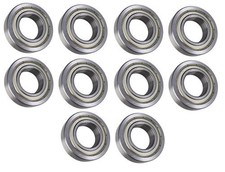 10 Each R16-ZZ Shielded Radial Ball Bearing 1 ID X 2 OD X 1/2 Wide SpinCo