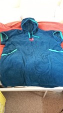 RED ORIGINAL 100% COTTON TOWELING  CHANGING ROBE SIZE M