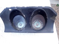 1970 Ford Maverick Dash Panel Speedometer Gauges No Cracks