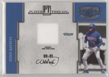 2004 Donruss Throwback Threads Player Threads 193/250 Tony Batista #PT-71 r9d