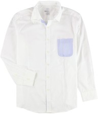 bar III Mens Stretch Button Down Dress Shirt