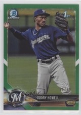 2018 Bowman Draft Chrome Green Refractor 51/99 Korry Howell #BDC-61 0w47