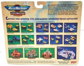 Micro Machines Exploration Earth #1 Lava Blazers Set 1998 Galoob #66354 NRFP