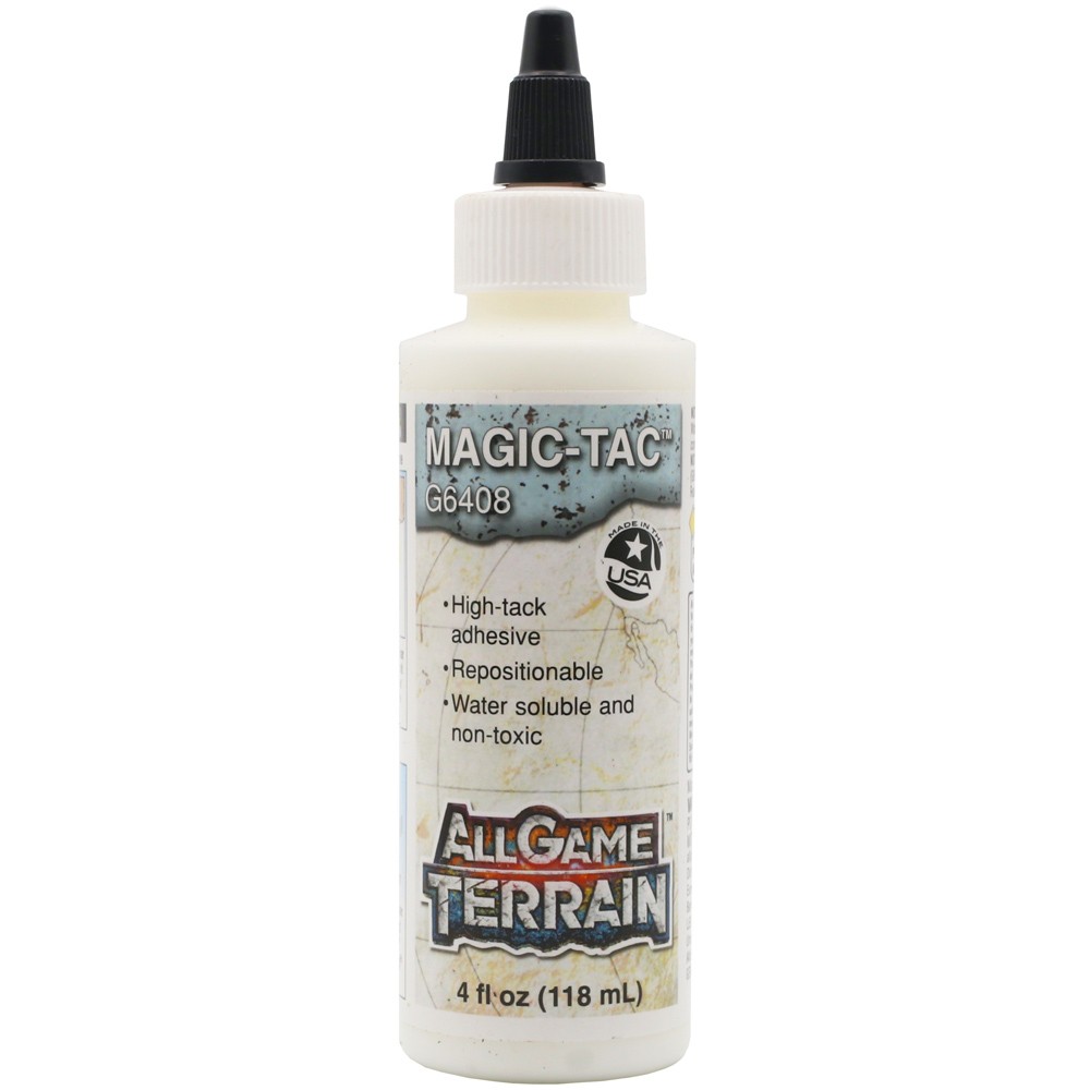 All Game Terrain Magic-Tac Adhesive Wargaming Scenery 118ml G6408 Dioramas