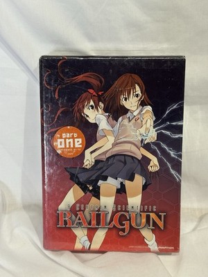 A CERTAIN SCIENTIFIC RAILGUN SEASON ONE PART 1 2009 DVD  SET BRAND NEW SEALED