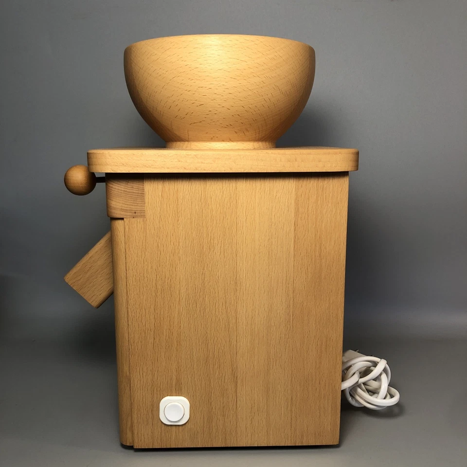 Schnitzer Getreidemühle Pico mit Holztrichter Mühle aus Buche Massivholz #1 - Bild 2 von 4