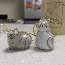 Transparent Cat Hair Storage Keychain Pet Memorial Gift for Cat Parents