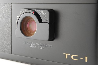 TOP MINT】 Minolta TC-1 Limited 70th Limited Black 35mm Film