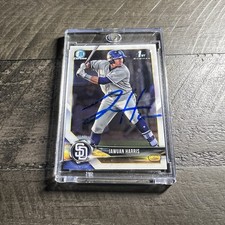 Jawuan Harris  2018 Bowman Chrome Draft Prospect Refractor RC #BDC-85 Baseball
