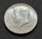 1964‑P Kennedy Half Dollar • 90% Silver • Circulated Example • X68