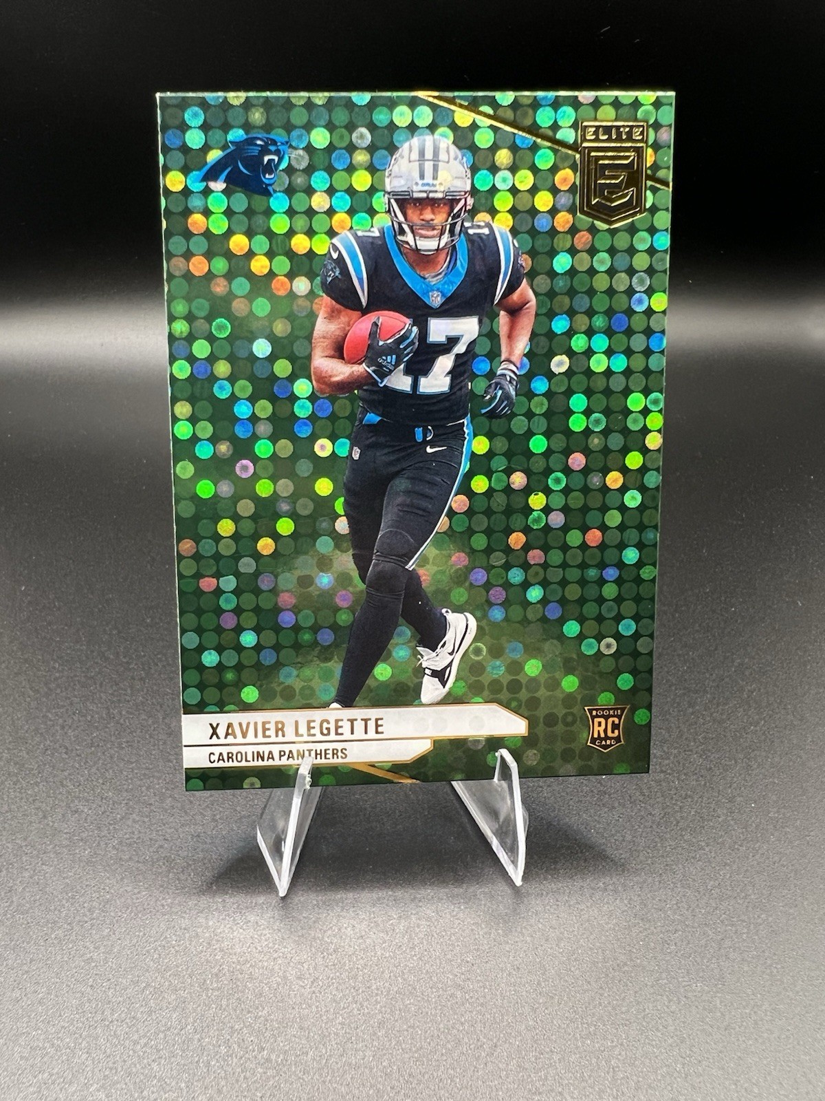 2024 Panini Donruss Elite - Rookies Xavier Legette #113 Green Disco (RC)