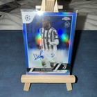 2022-23 Topps Chrome UEFA Samuel Iling-Junior BLUE REFRACTOR RC AUTO /150 CA-SI