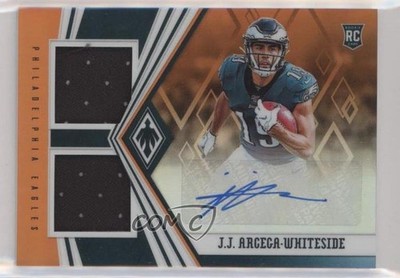 2019 Phoenix RPS Rookie Dual Jersey Orange 6/75 JJ Arcega-Whiteside Auto RC 8k4