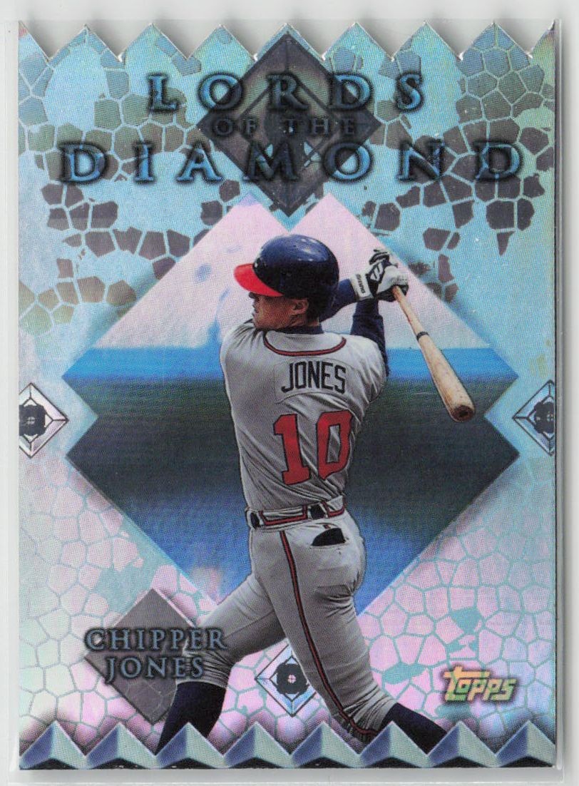 Topps Lords of the Diamond Chipper Jones LD2 1998 Atlanta Braves Baseball Card