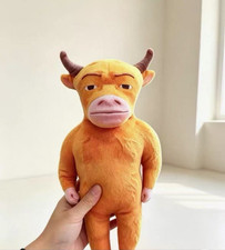 NIULAI Plush Doll  35 cm COW COME Niu Lai Movie doll Bull Come NEW DDP