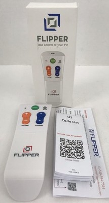 Flipper Big Button Universal Two Item TV Remote For Seniors TV and Cable Set