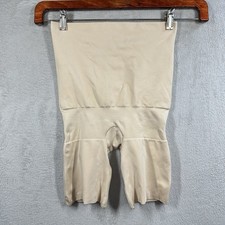 Assets By Spanx Shaping Shorts Size L Nude Shapewear Compression High Waist
