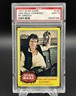 1977 Topps Star Wars #162 Han Solo cornered by Greedo! PSA 9
