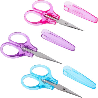 3Pcs Small Craft Scissors 3.5Tiny Travel Scissor All PurposeSharp Craft Sci..