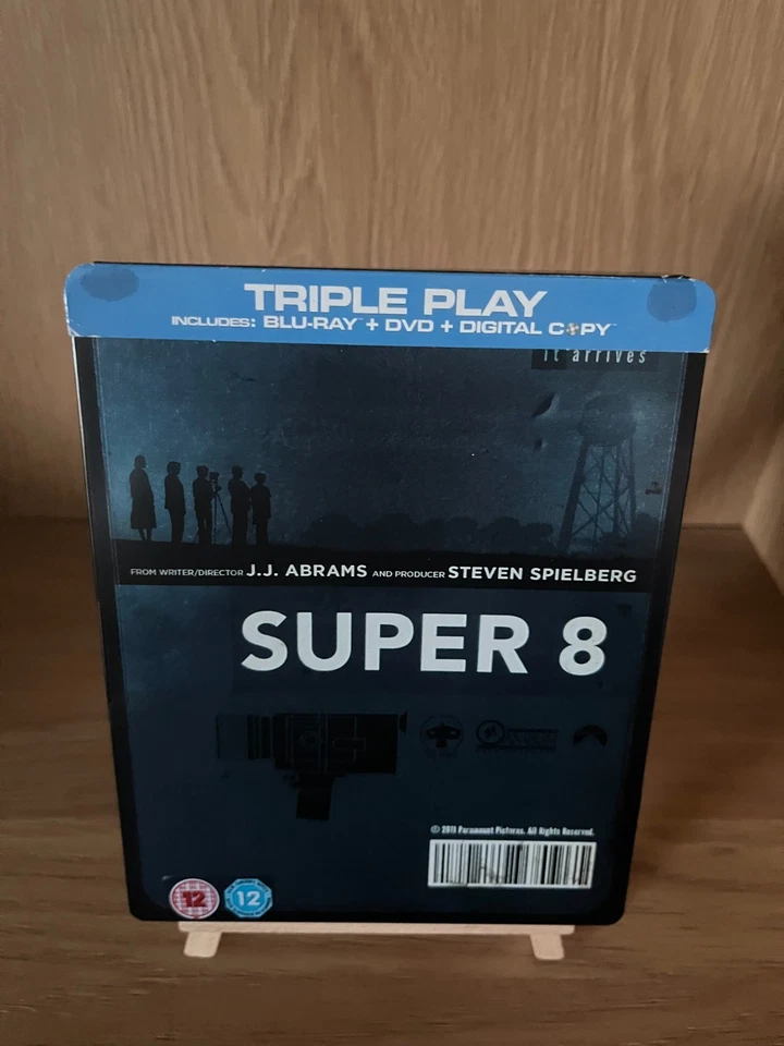 SUPER 8 (2011) HMV Exclusive Limited Edition Blu-ray UK Steelbook. OOP - Image 2 of 4