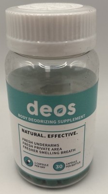 Excellent High-Quality 1-3 Pack DEOS Internal Deodorant Supplement   Full ... Hi