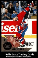 1994-95 Select Mathieu Schneider #23 Montreal Canadiens NHL Hockey