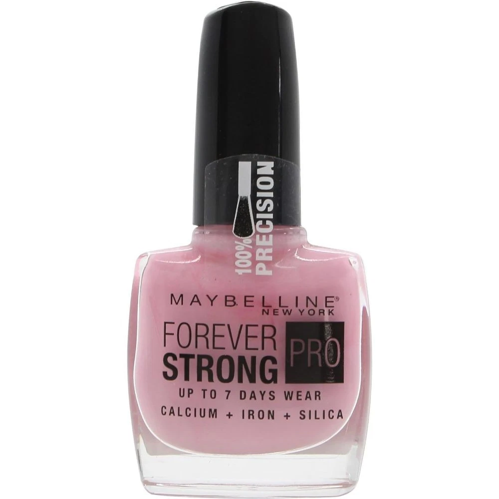 Maybelline Forever Strong Pro 145 Porcelain Nail Varnish Pink 10 ml (PACK OF 2)