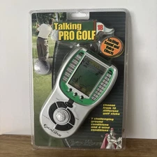 TALKING PRO GOLF Ball Tour Excalibur Handheld Electronic Pocket Travel Game NEW