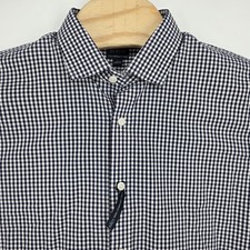 J Crew Shirt Men's Large New Slim Fit Flex Wrinkle Free Check Long Sleeve