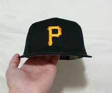 Vintage Pittsburgh Pirates Snapback Hat Drew Pearson Plain Logo 90's Cap Great