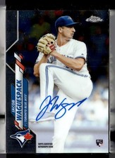 2020 TOPPS CHROME ROOKIE AUTO JACOB WAGUESPACK BLUE JAYS