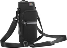Water Bottle Carrier Bag,25oz/40oz/64oz Bottle Pouch Holder,Adjustable Shoulder