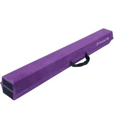 Folding Gymnastics Balance Beam - 8ft Floor Beam with Carry Handles Anti-Slip