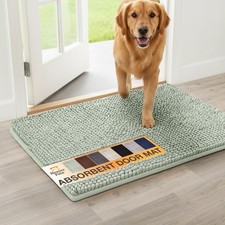 Neater Pets Muddy Paws Dog Door Mat 36 x 24 Super Absorbent Quick-Dry C...