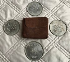 Vintage Devon House Historical National Monument Coaster Set of 4