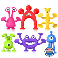 Baby Bath Toys Suction Toy: No Hole Bath Toy for Baby Toddlers - Kids Mini Senso