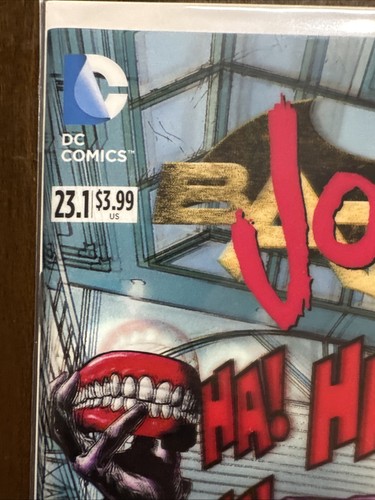Batman #23.1 Joker#1 NEW 52 Lenticular Cover DC Comics 2013 - Picture 2 of 5