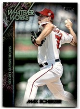 2015 Topps Update Whatever Works Max Scherzer Washington Nationals #WW-6