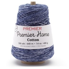 Premier Yarns 1032-02 Home Cotton Yarn - Multi Cone-Denim Splash