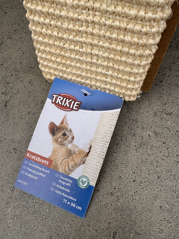 Cat Wall Scratching Board Post XL Pet Kitten Jumbo Large / Trixie / 11x56 cm - Image 4 of 4