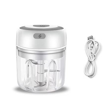 1X(Electric Garlic Crusher -  Garlic Masher,Portable Meat Chopper for4218