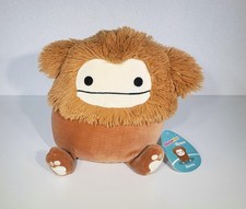 NEW Squishmallow Benny Brown Bigfoot Sasquatch Corduroy Plush Stuffed Toy 8"NWT