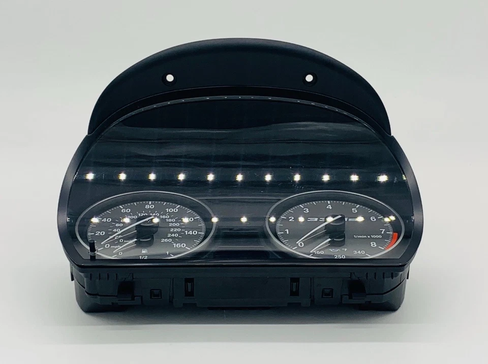 11-13 OEM BMW E92 E93 335is DCT VELOCÍMETRO CUADRO DE INSTRUMENTOS 155 K MILLAS Foto 2 de 4