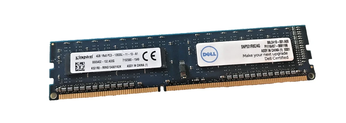 Dell 4GB Computer RAM for sale | eBay