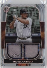 2022 Topps Tribute Dual Relics 78/199 Miguel Cabrera #DR-MC 0rr2