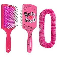 LUV HER Kids Hair Brush Spa Headband Set for Girls - Features Mean Girls - Fun