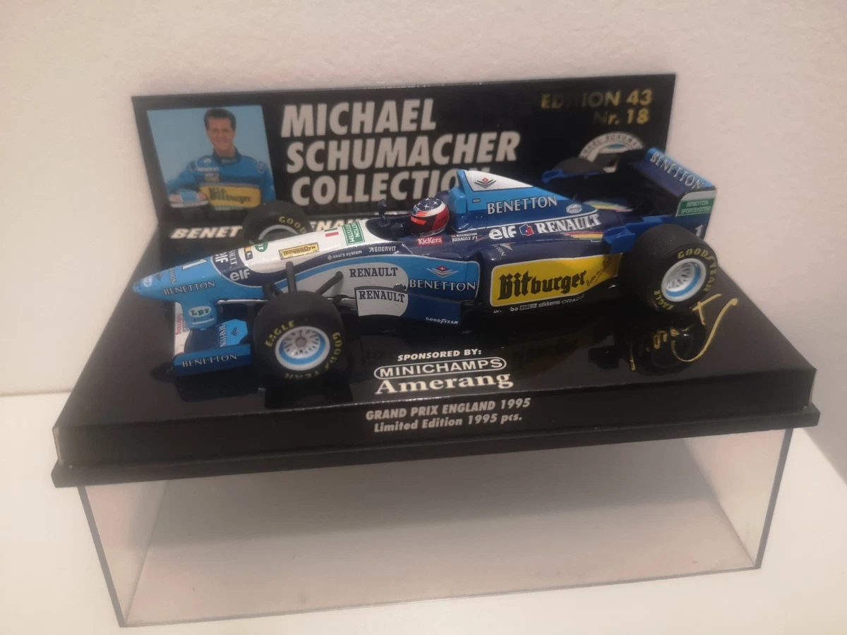 BENETTON FORD B193 B GP ESTORIL 1992 M. SCHUMACHER MINICHAMPS 1:43