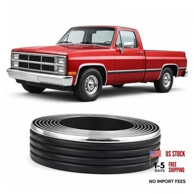 Body Side Molding Chrome Trim - Replacement Automotive 2.5'' Tape-On Protective