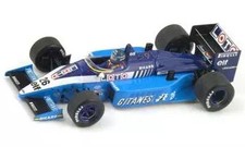 1/43 Ligier JS27 1986 US GP 2nd Place Jacques Laffite Blue Purple Diecast