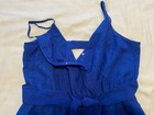 Flying Tomato Blue Strappy  Wide Leg Jumpsuit With Pockets And Tie Belt Size S — photo 7